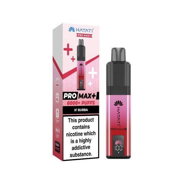 HAYATI PRO MAX 6000 Box of 5 – Premium prefilled Vape Kit