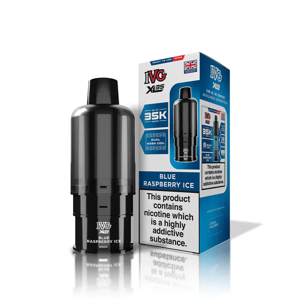 IVG XL 35K Prefilled Replacement Pods - Box of 5