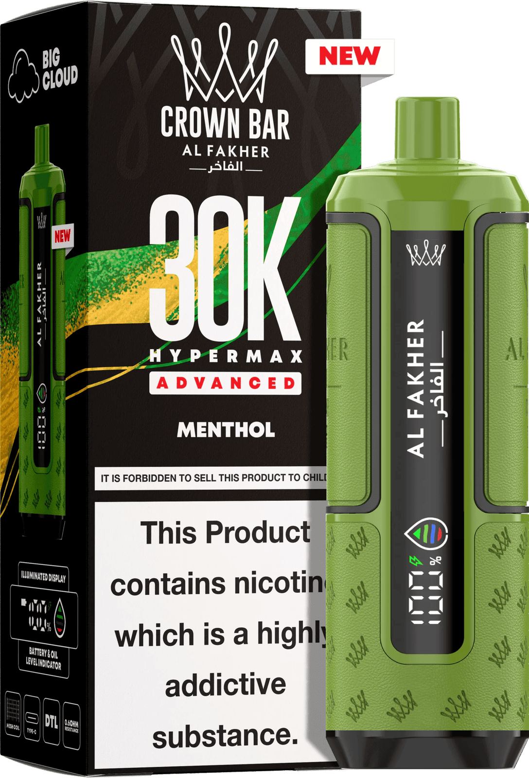 Al Fakher Hypermax 30K Prefilled Pod Kit - Pack of 5