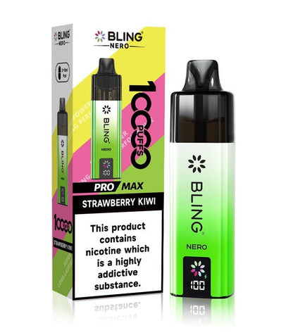 Crystal Bling Nero 10k Vape Kit Box of 5 - option1