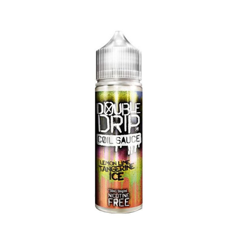 Double Drip 50ml Shortfill-Lemon Lime Tangerine Ice-vapeukwholesale