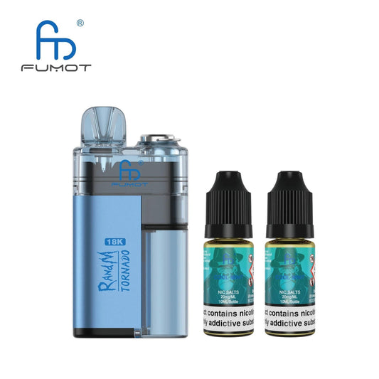 RandM Tornado 18000 Prefilled Vape Pod Kit - Box of 5