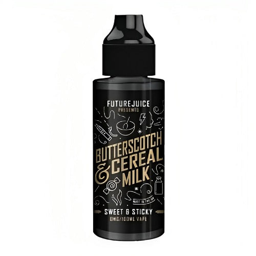 Future Juice 100ml Shortfil E Liquid, Butterscotch Cereal Milk Flavour
