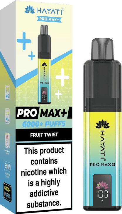 Hayati Pro Max Plus 6000 Puff Prefilled Pod Kit - Box of 5