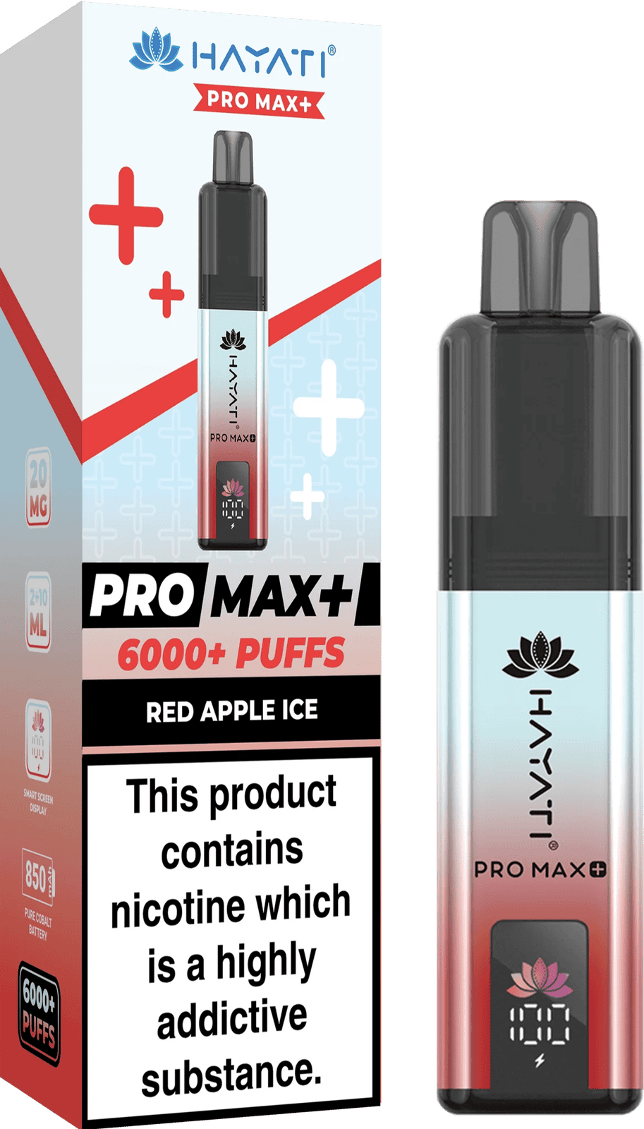 Hayati Pro Max Plus 6000 Puff Prefilled Pod Kit - Box of 5