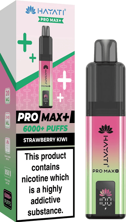 Hayati Pro Max Plus 6000 Puff Prefilled Pod Kit - Box of 5