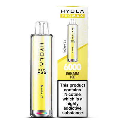 Hyola Pro Max 6000 Puffs Prefilled Vape Pod Kit - Box of 10