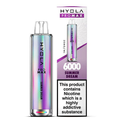 Hyola Pro Max 6000 Puffs Prefilled Vape Pod Kit - Box of 10