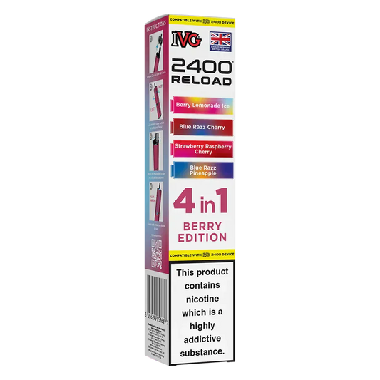 IVG 2400 4in1 Multi Flavour Edition Prefilled Pods