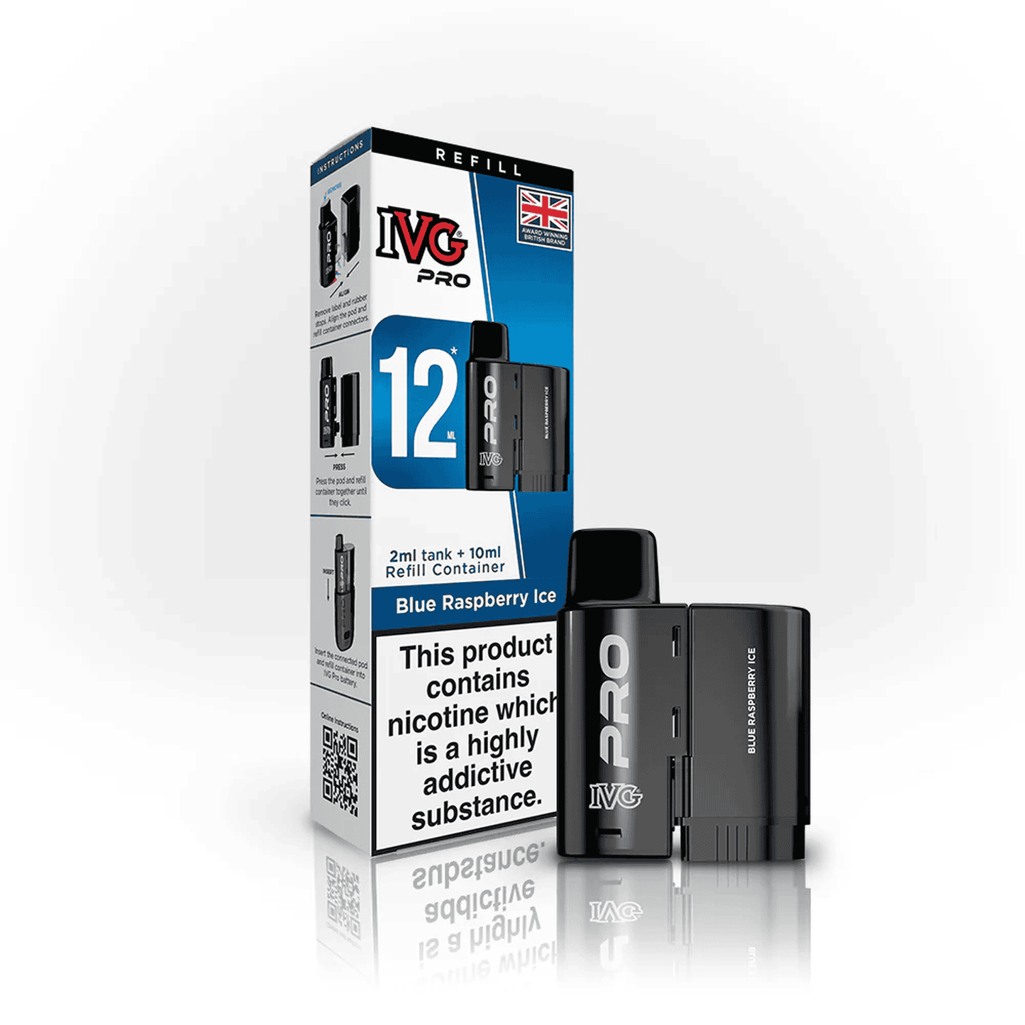 IVG Pro 12 10K Prefilled Replacement Pods - Box of 5