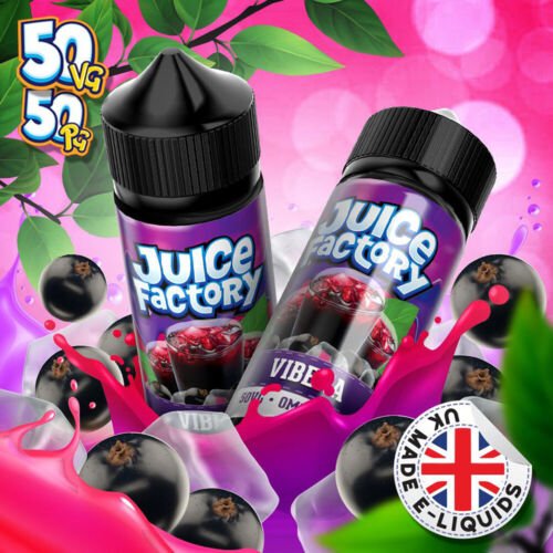 Juice Factory E-Liquid 100ml E-liquids-Vibena-vapeukwholesale