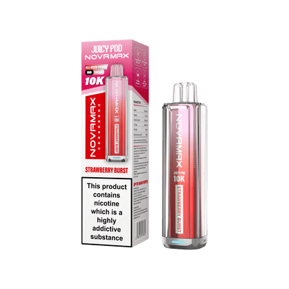 Juicy Pod Novamax 10k Prefilled Pod Vape Kit - Pack of 5