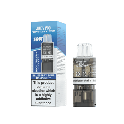 Juicy Pod Novamax 10K Replacement Pods - Pack of 10