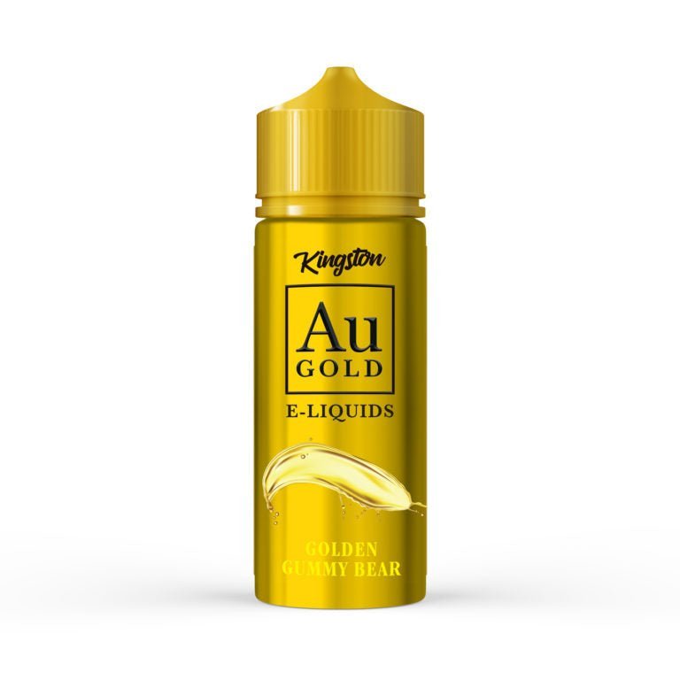Kingston AU Gold 100ml E-liquid Shortfill-Golden Gummy Bear-vapeukwholesale