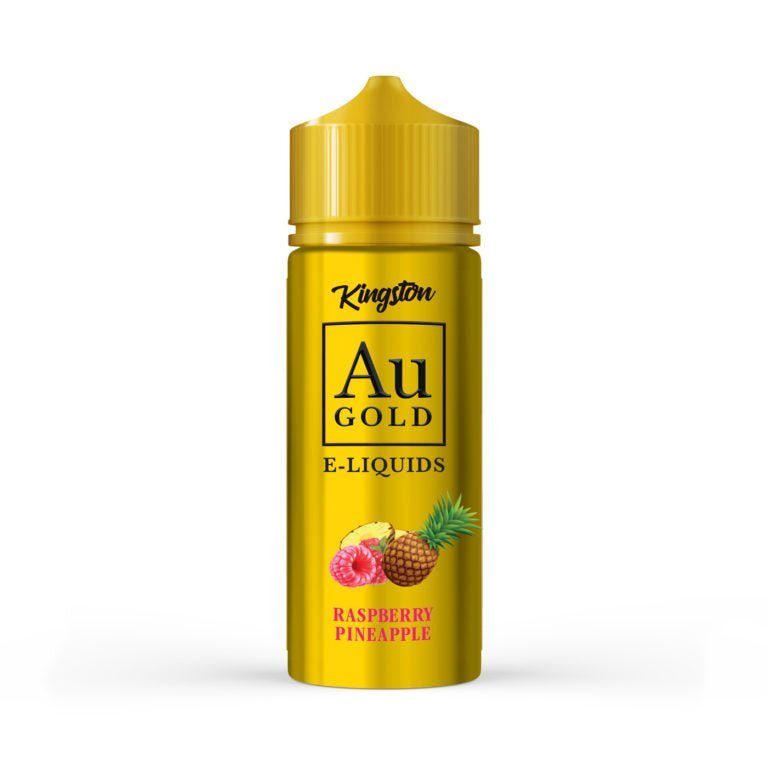 Kingston AU Gold 100ml E-liquid Shortfill-Raspberry Pineapple-vapeukwholesale