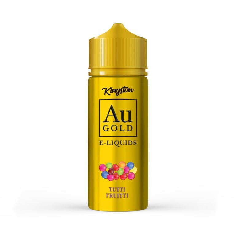 Kingston AU Gold 100ml E-liquid Shortfill-Tutti Fruitti-vapeukwholesale
