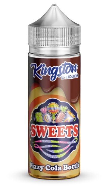 Kingston Sweets 100ML Shortfill-Fizzy Cola Bottles-vapeukwholesale