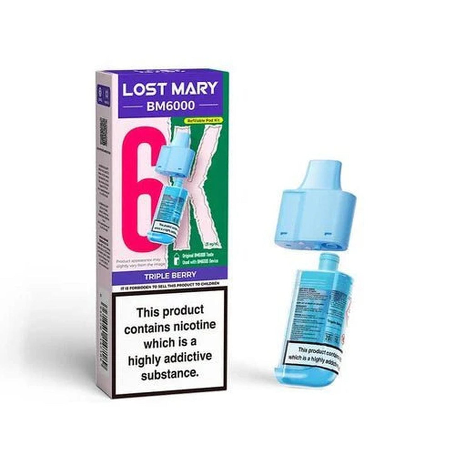 Lost Mary BM6000 Prefilled Pods Pack of 5