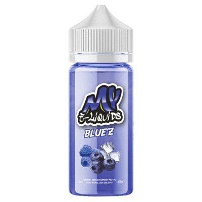 My E-Liquids 100ML Shortfill-Blue'z-vapeukwholesale