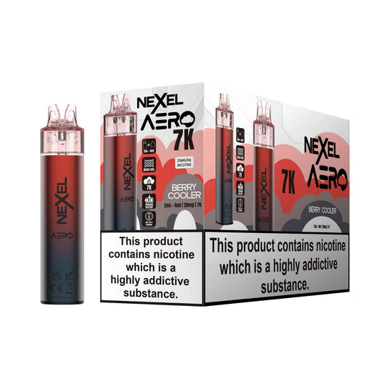 Nexel Aero 7k Prefilled Pod Vape Kit - Pack of 5