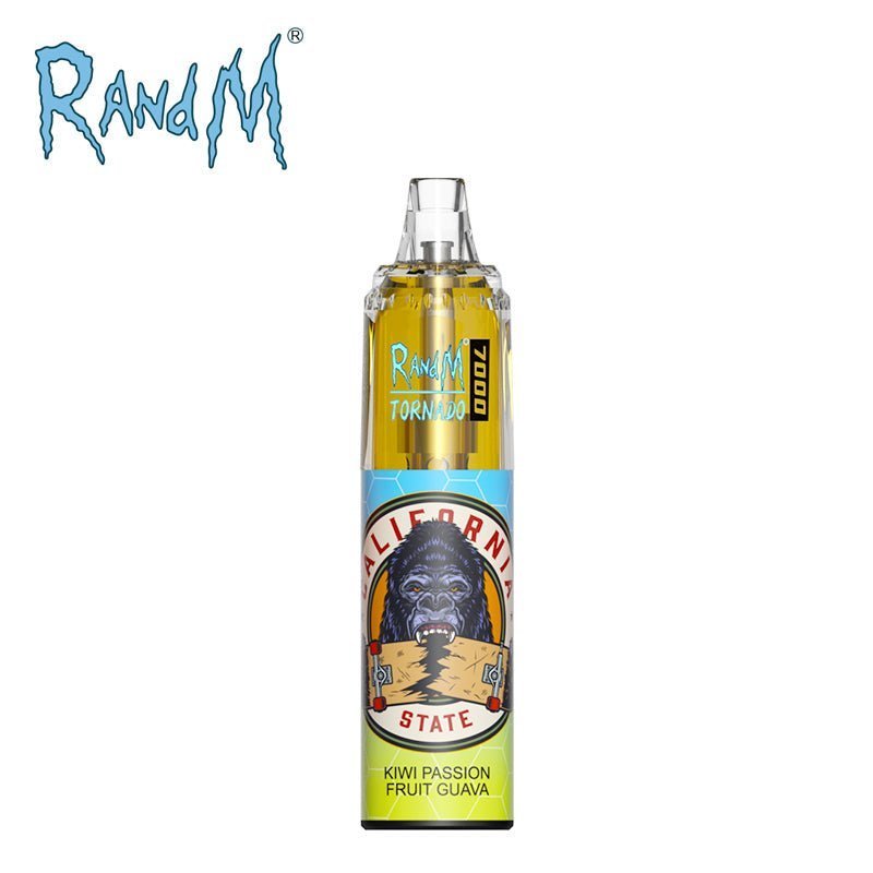 RandM Tornado 7000 Puff Disposable Vape - Box of 10 - Flavour