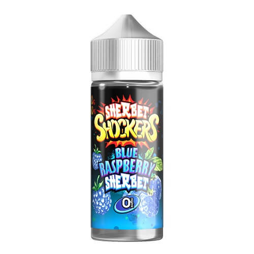 Sherbet Shockers 100ml Shortfill-Blue Raspberry Sherbet-vapeukwholesale