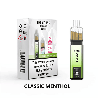 The Crystal Pro CP 15k Prefilled Pod Vape Kit - Box of 5