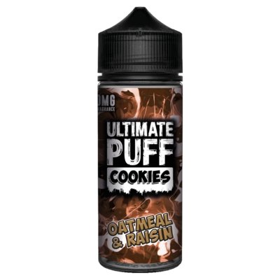 Ultimate Puff Cookies 100ML Shortfill-Outmeal & Raisin-vapeukwholesale
