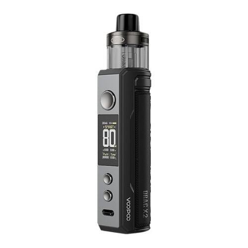 Voopoo Drag X2 Pod Kit, Grey Metal Color